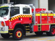 New bushfire tanker arrives at Blackheath