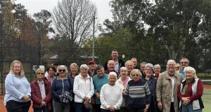 Council and Club honour Margaret Moore with commemorative plaque at Lennox Park