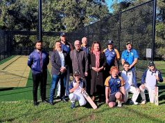 New cricket nets installed at Lomatia Park