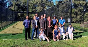 New cricket nets installed at Lomatia Park